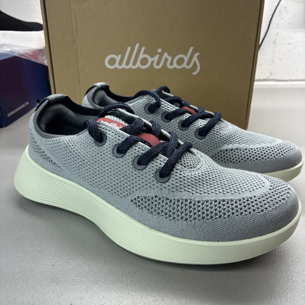 New Allbirds Women’s Tree Runner Go Cloudy Gray, Multi (arid Beige) Womens Sz 8